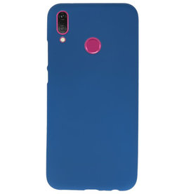 Coque en TPU couleur pour Huawei Y9 2019 Marine