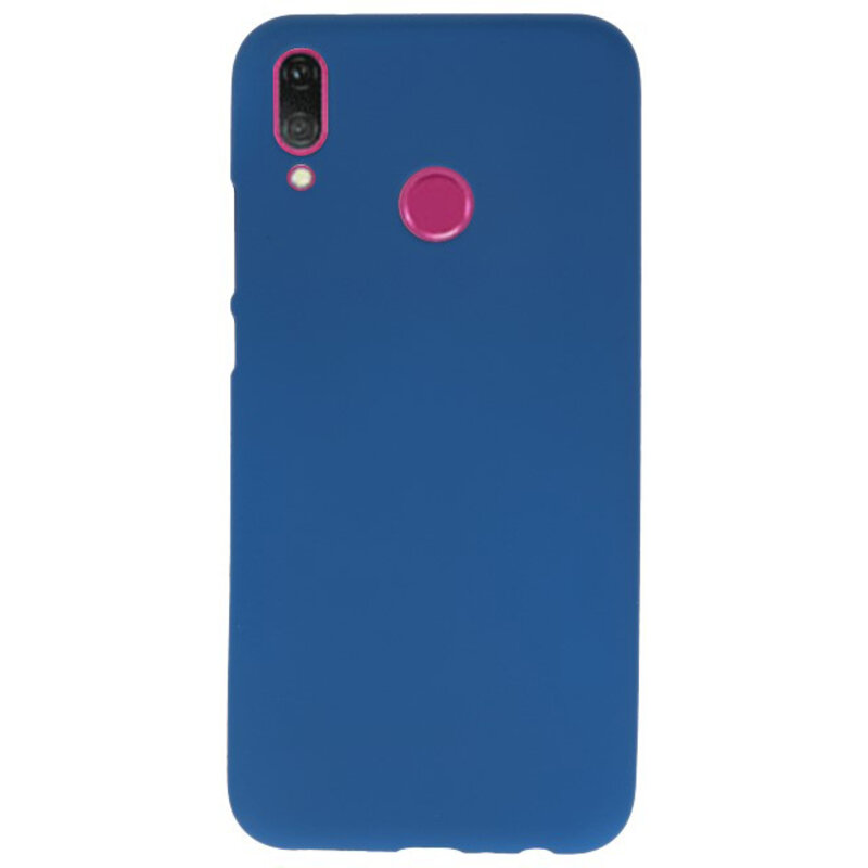 Custodia in TPU di colore per Huawei Y9 2019 Navy