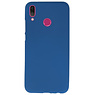 Custodia in TPU di colore per Huawei Y9 2019 Navy