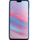 Color TPU Hoesje voor Huawei Y9 2019 Navy