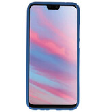 Custodia in TPU di colore per Huawei Y9 2019 Navy