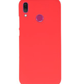 Caja de color TPU para Huawei Y9 2019 rojo