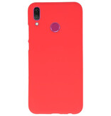 Custodia in TPU di colore per Huawei Y9 2019 rosso