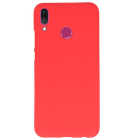 Coque en TPU couleur pour Huawei Y9 2019 rouge