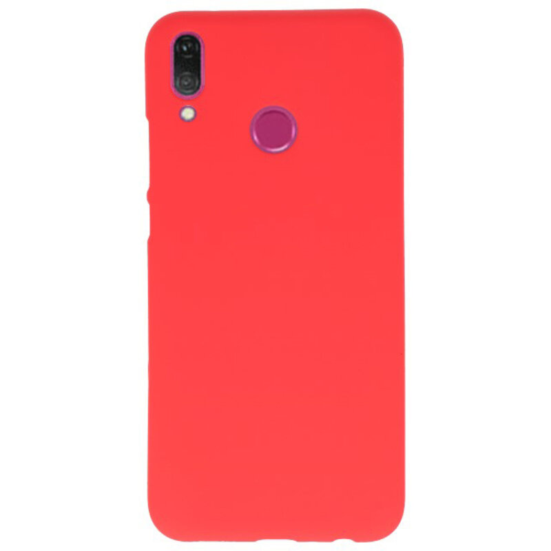 Custodia in TPU di colore per Huawei Y9 2019 rosso