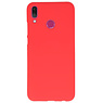 Custodia in TPU di colore per Huawei Y9 2019 rosso