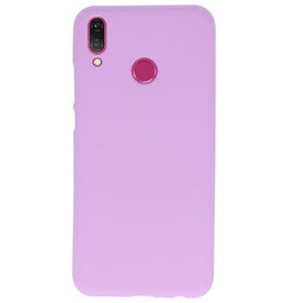 Farb-TPU-Hülle für Huawei Y9 2019 Purple