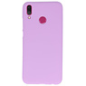 Coque en TPU couleur pour Huawei Y9 2019 Violet