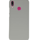 Caja de color TPU para Huawei Y9 2019 gris