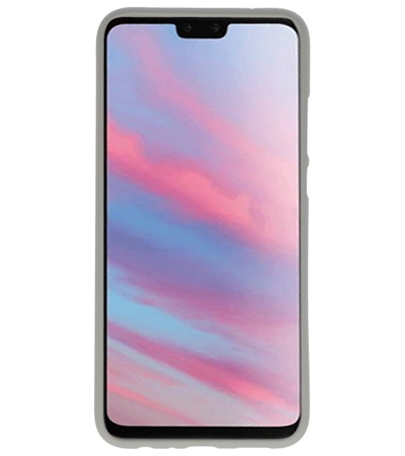 Coque en TPU couleur pour Huawei Y9 2019 gris