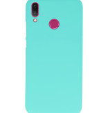 Caja de color TPU para Huawei Y9 2019 Turquesa