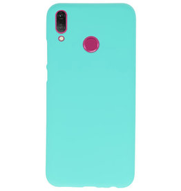 Caja de color TPU para Huawei Y9 2019 Turquesa