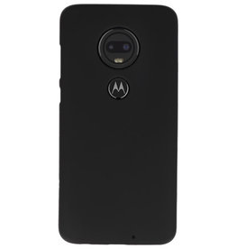 Farve TPU taske til Motorola Moto G7 sort