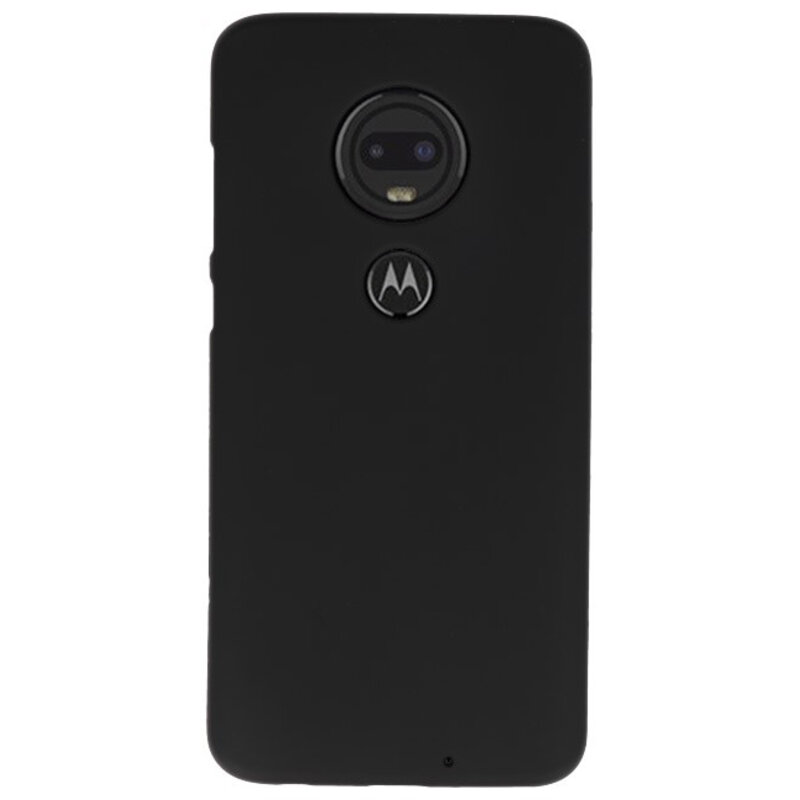 Funda TPU en color para Motorola Moto G7 negro