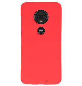 Custodia in TPU di colore per Motorola Moto G7 rosso