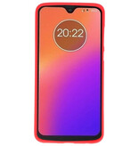 Color TPU case for Motorola Moto G7 red