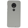 Caja de color TPU para Motorola Moto G7 gris