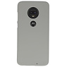 Farve TPU taske til Motorola Moto G7 grå