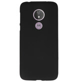 Farve TPU taske til Motorola Moto G7 Power Black