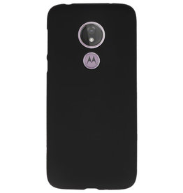 Color TPU case for Motorola Moto G7 Power Black