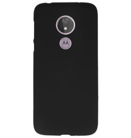 Farve TPU taske til Motorola Moto G7 Power Black