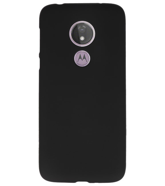 Farve TPU taske til Motorola Moto G7 Power Black