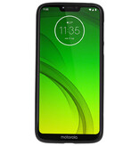 Farve TPU taske til Motorola Moto G7 Power Black