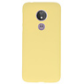 Farb-TPU-Hülle für Motorola Moto G7 Power Yellow