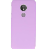Coque en TPU pour Motorola Moto G7 Power Purple
