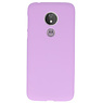 Farve TPU taske til Motorola Moto G7 Power Purple