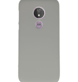 Coque en TPU couleur pour Motorola Moto G7 Power Grey