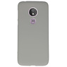 Farb-TPU-Hülle für Motorola Moto G7 Power Grey