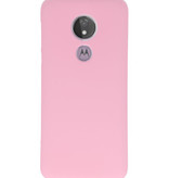 Coque en TPU pour Motorola Moto G7 Power Pink