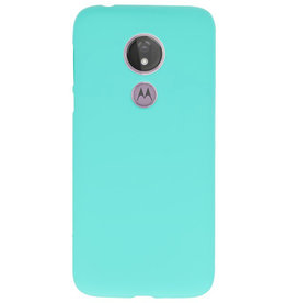 Funda TPU en color para Motorola Moto G7 Power Turquoise