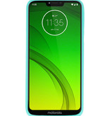 Farb-TPU-Hülle für Motorola Moto G7 Power Turquoise