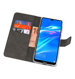 Casos de billetera Estuche para Huawei Y7 / Y7 Prime (2019) Negro