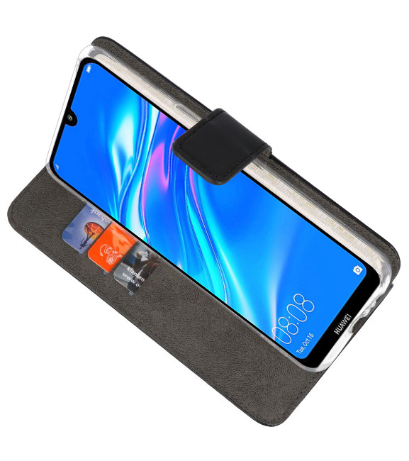 Wallet Cases Case für Huawei Y7 / Y7 Prime (2019) Schwarz