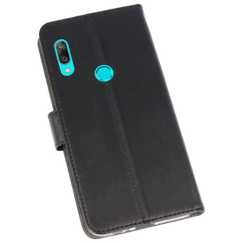 Casos de billetera Estuche para Huawei Y7 / Y7 Prime (2019) Negro