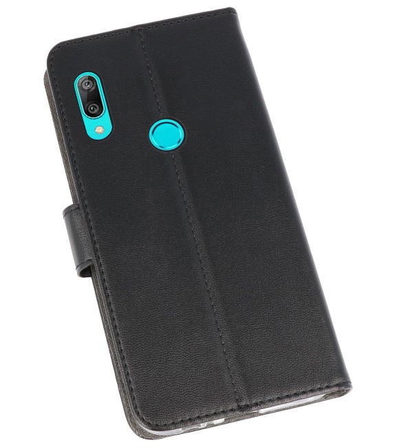 Casos de billetera Estuche para Huawei Y7 / Y7 Prime (2019) Negro