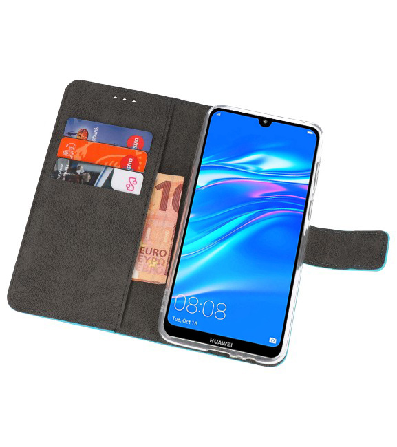 Etuis portefeuille Etui pour Huawei Y7 / Y7 Prime (2019) Bleu