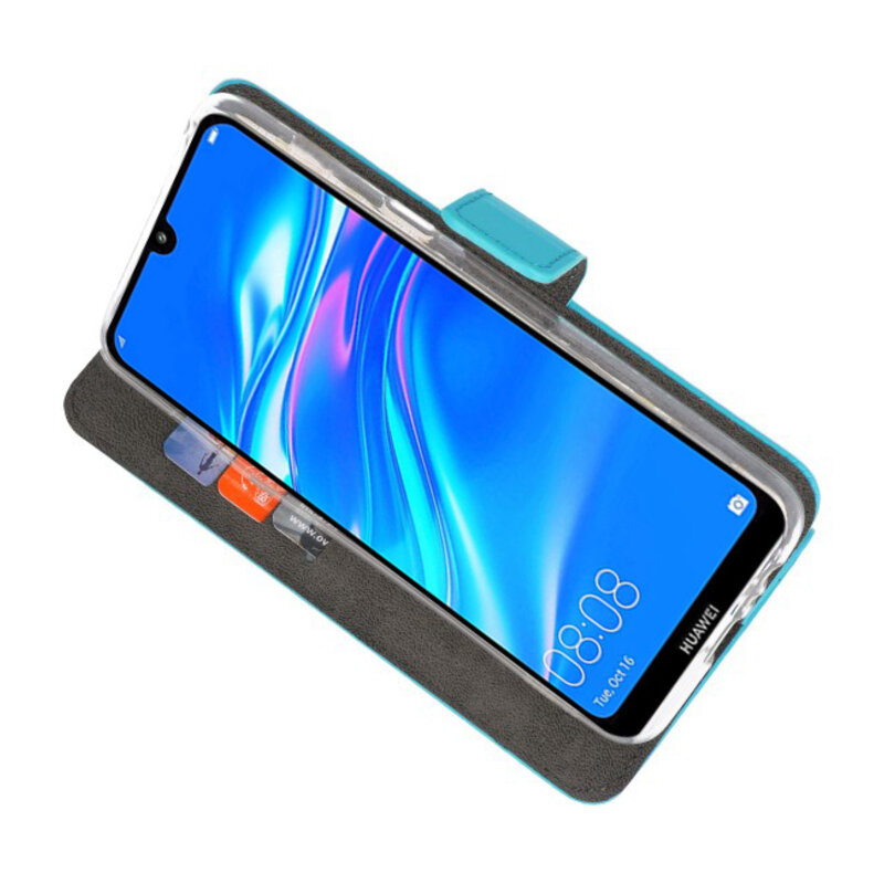 Wallet Cases Case for Huawei Y7 / Y7 Prime (2019) Blue