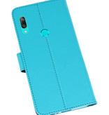 Wallet Cases Hülle für Huawei Y7 / Y7 Prime (2019) Blau