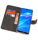 Etuis portefeuille Etui pour Huawei Y7 / Y7 Prime (2019) Rouge
