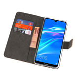Wallet Cases Hoesje voor Huawei Y7 / Y7 Prime (2019) Goud