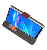 Etuis portefeuille Etui pour Huawei Y7 / Y7 Prime (2019) Marron