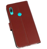 Etuis portefeuille Etui pour Huawei Y7 / Y7 Prime (2019) Marron