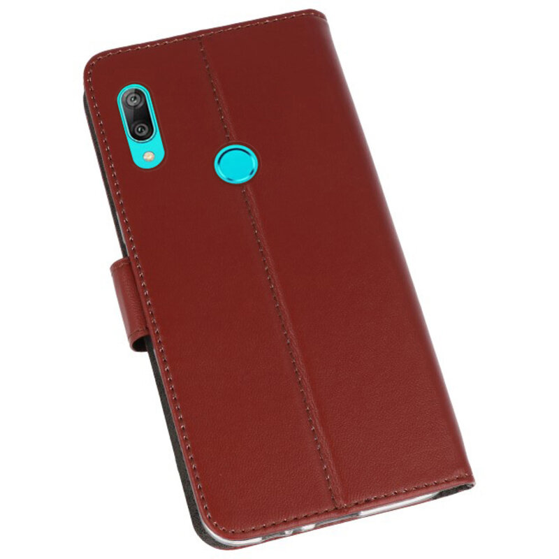 Custodia a portafoglio Custodia per Huawei Y7 / Y7 Prime (2019) Marrone