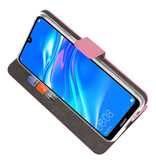 Brieftasche Tasche für Huawei Y7 / Y7 Prime (2019) Pink