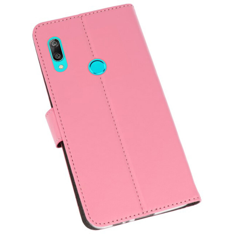 Brieftasche Tasche für Huawei Y7 / Y7 Prime (2019) Pink