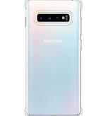 Schokbestendig transparant TPU hoesje voor Galaxy S10 Plus met verpakking